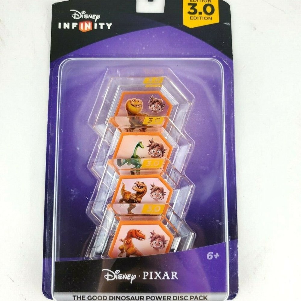 Disney Infinity 3.0 Edition Power Discs Pack of 4 The Good Dinosaur New